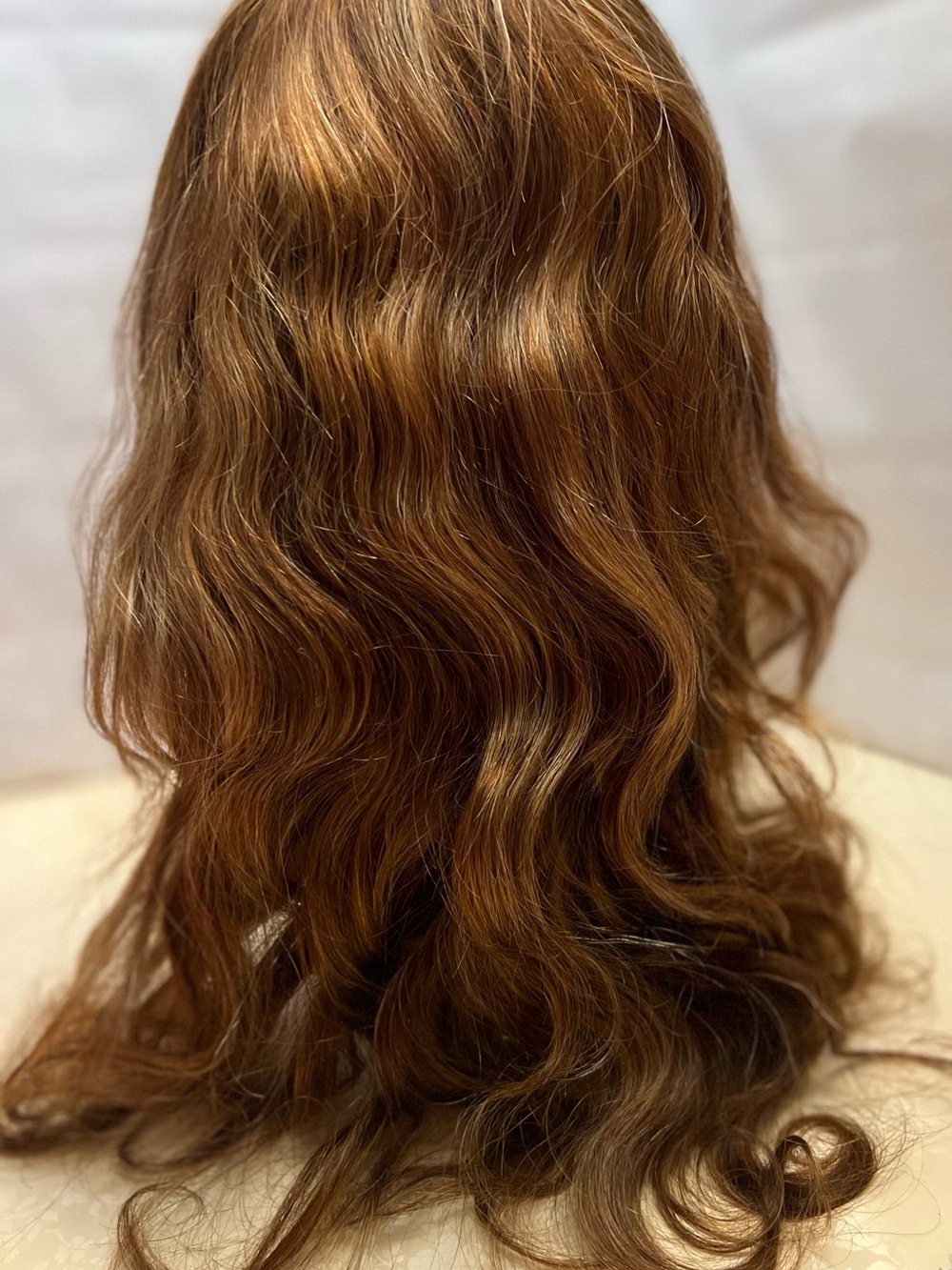 Brown Lace Front Women's Wig - Natural Brown - Picture 4 of 7